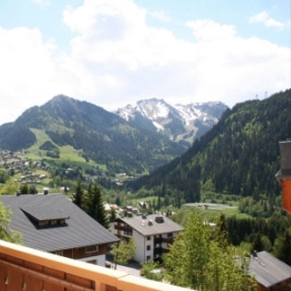 Chalet Le Balcon Des Alpes, Vue panoramique depuis le balcon